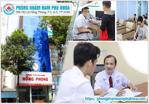 Khám nam khoa tại đa khoa Hồng Phong