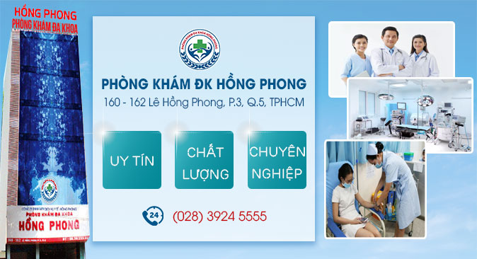 Phòng khám Đa khoa Hồng Phong - 160 Lê Hồng Phong, Phường 03, Quận 05