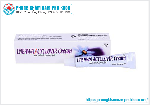 Daehwa Acyclovir Cream có tác dụng gì?